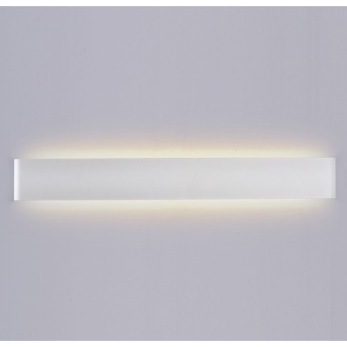 V-Tac 20W LED hvid aflang væglampe - Indirekte, IP44 udendørs, 230V, inkl. lyskilde