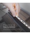 5m 10,8W/m LED strip - 12V DC, IP20, 60 LED pr. meter