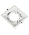 V-Tac indbygningsspot - Hvid, 17,4 x 17,4 cm, G53 AR111