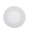 3W Ø8,4cm LED indbygningspanel - Hul: Ø7,3 cm, Mål: Ø8,4 cm