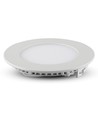 3W Ø8,4cm LED indbygningspanel - Hul: Ø7,3 cm, Mål: Ø8,4 cm