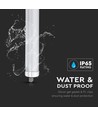 V-Tac vandtæt 18W komplet LED armatur - 60 cm, IP65, 230V