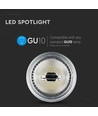 V-Tac 12W LED spot - GU10 AR111