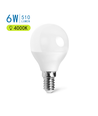 Outlet: Aigostar LED lampe A5 G45 6W, E14 fatning - 4000K, 500lm, erstatter 42W