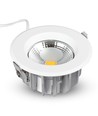 Restsalg: V-Tac 10W LED indbygningsspot - Hul: Ø12 cm, Mål: Ø13.5 cm, 230V