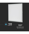 Outlet: 60x60 LED panel, 32W - 120lm/W, hvid kant