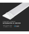 V-Tac 40W komplet LED armatur - Cree LED chip, 120 cm, 230V