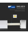 V-Tac 10W komplet LED armatur - Samsung LED chip, 30 cm, 230V