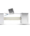 V-Tac 10W komplet LED armatur - Samsung LED chip, 30 cm, 230V