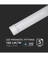 150cm 50W komplet LED armatur - 6 års garanti
