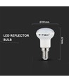 V-Tac 3W LED spotpære - Samsung LED chip, R39, E14