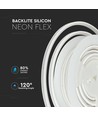 V-Tac 10 meter rulle 10x10 Neon Flex LED - 13W pr. meter, IP65, 24V