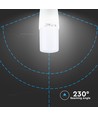 V-Tac 8W LED spotpære - Samsung LED chip, T37, E27