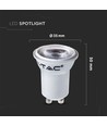 V-Tac mini LED spot - 2W, Ø35 mm, 230V, mini GU10