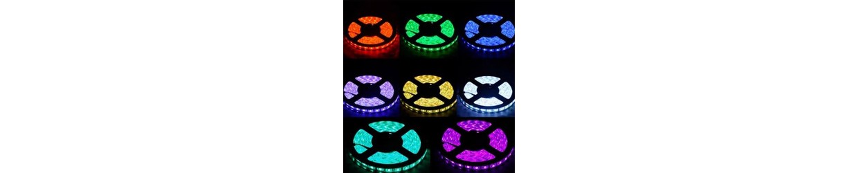 12V IP68 RGB Vandtæt ledstrips