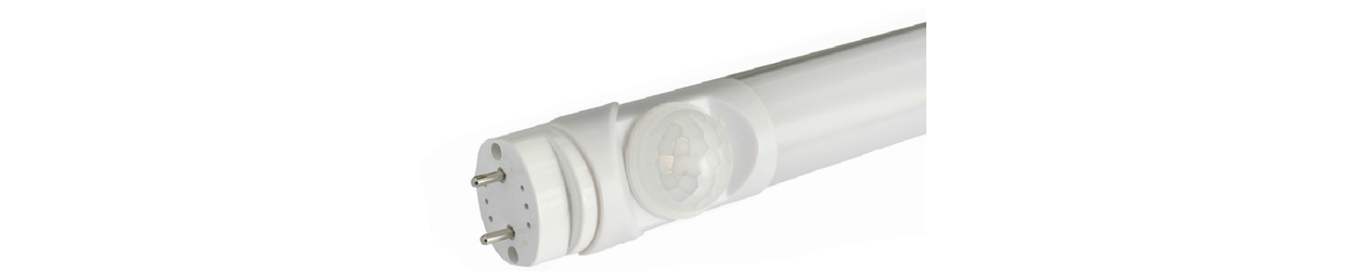 T8 LED lysstofrør m/sensor