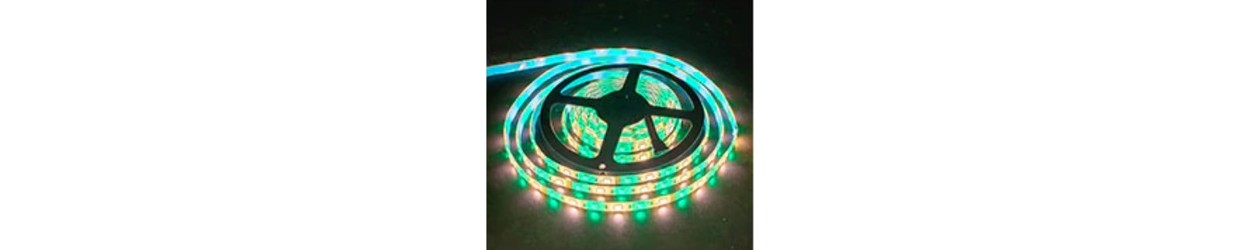 RGB+W LED strips 24V