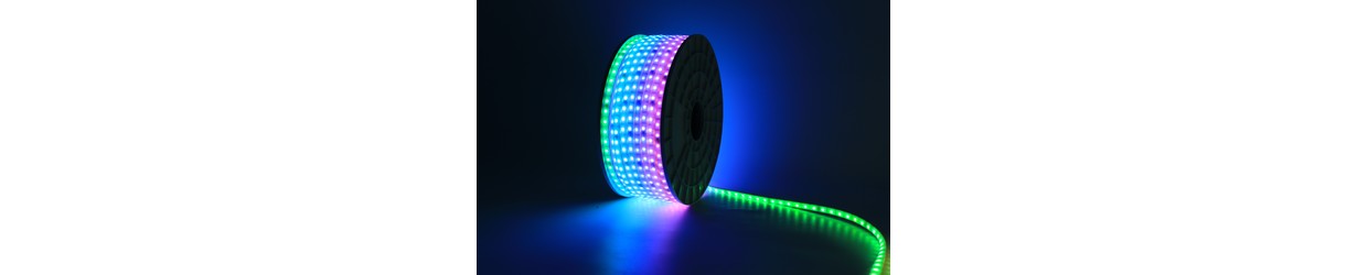 230V RGBIC LED strips